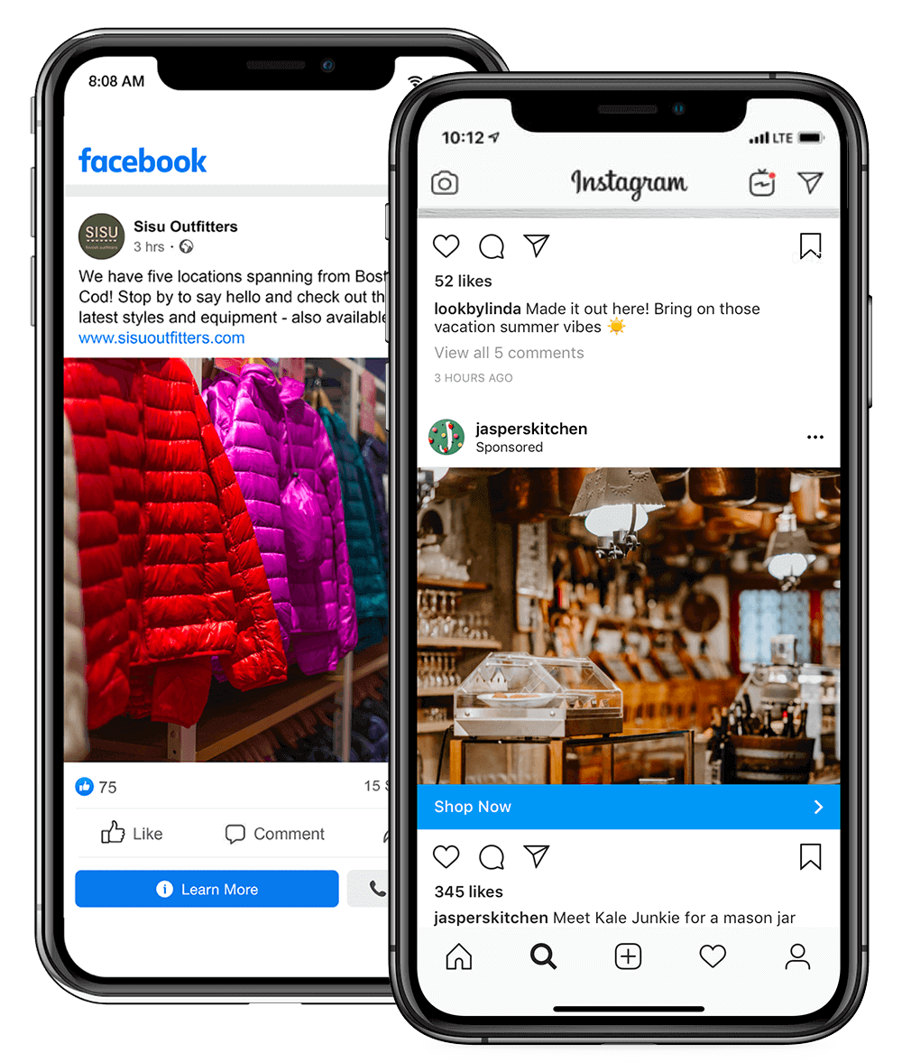 facebook instagram iphone image